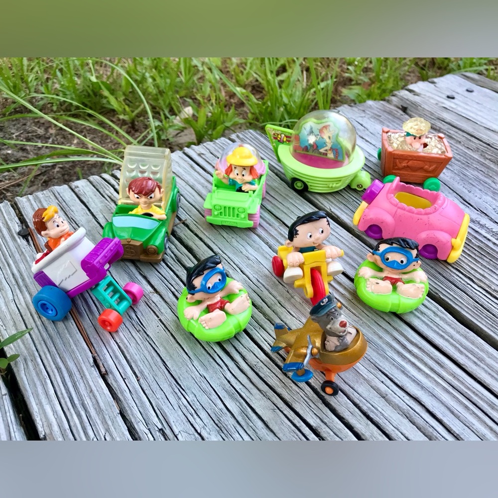 Lot Vintage Happy Meal Toys Bobby’s World Looney Tunes Talespin Cartoon Cars